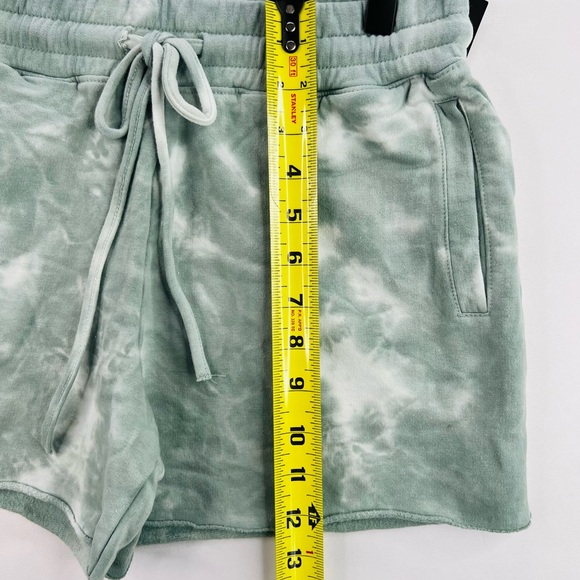 ARX LAB AR-33 SAGE CLOUD TIE DYE ATHLETIC FLEECE SHORTS - Picture 4 of 7